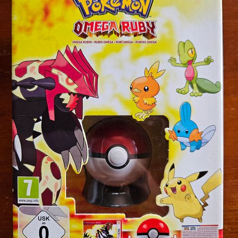 Pokemon Omega Ruby Limited Edition Pokeball Version. Nintendo 3DS