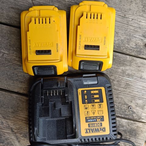 DeWalt batteripakke