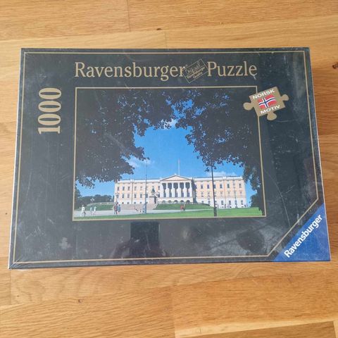 Det Kongelige slott Norsk Motiv Ravensburger puslespill