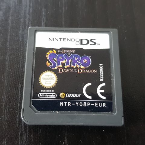 The Legend of SPYRO (The Dawn of the Dragon) Nintendo DS