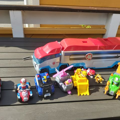 PawPatrol Lekefigurer og kjøretøy