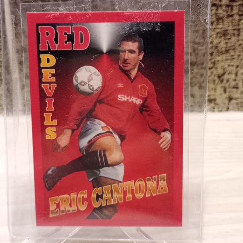 FotballKort Eric Cantona Red Devils 17/30