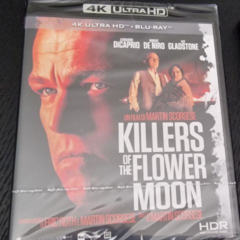 Killers of the flower moon 4K UHD bluray