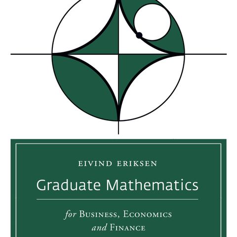 Graduate Mathematics for Business, economics and finance