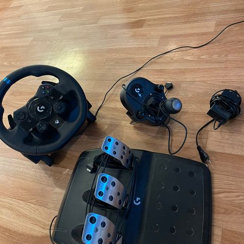 Logitech G923 Ratt /pedal /girspake