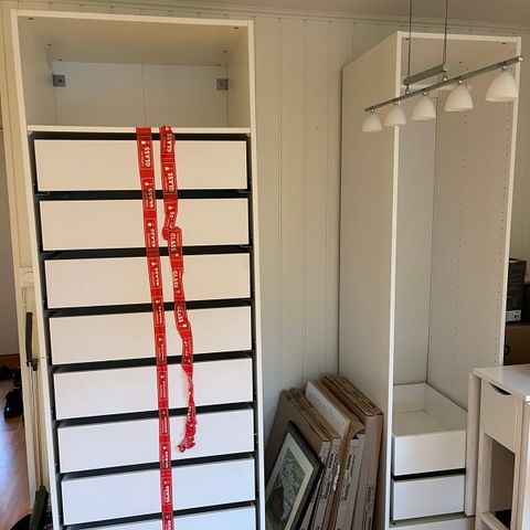 Ikea Pax skap 75 og 50 cm bredde