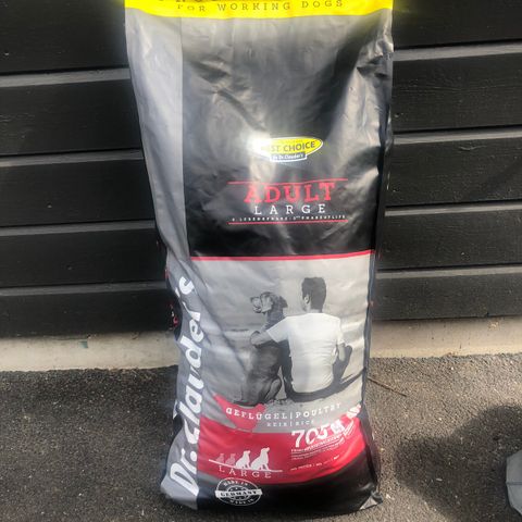 Ny pris!! Dr. Clauders adult large 20 kg