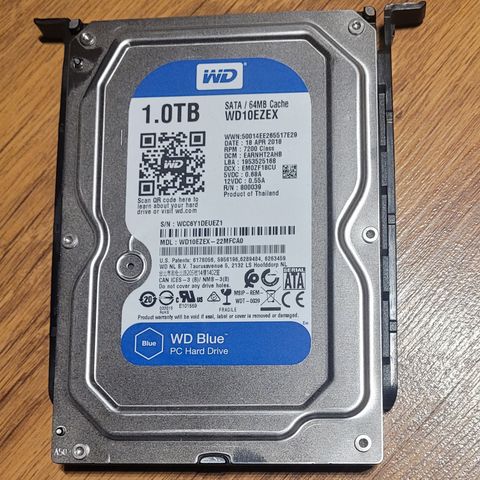 WD Blue 1TB WD10EZEX