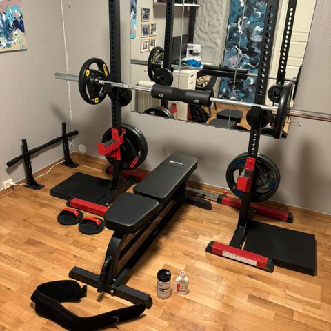 Komplett hjemmegym selges