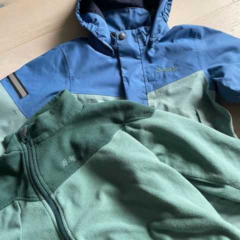 Bergans lilletind jakke + fleece