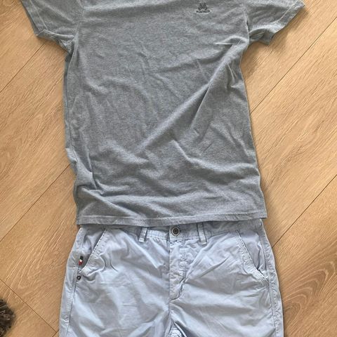 Chinos shorts og t-skjorte fra Jean Paul