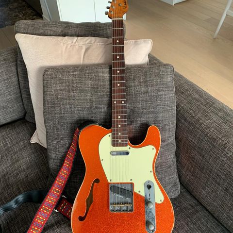 Haar Trad T Thinline Relic Tangerine Sparkle 🍊