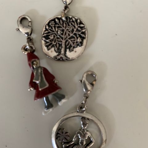 3 Pilgrim charms