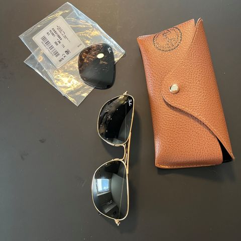 Ray Ban Caravan med ekstra glass.