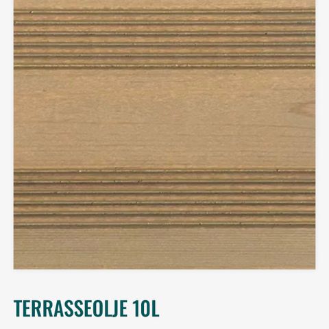 Møretyri terrasseolje beige