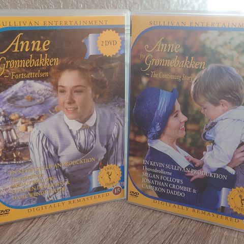 Dvd "Anne of Green Gables" Lucy Maud Montgomery, kan sende.