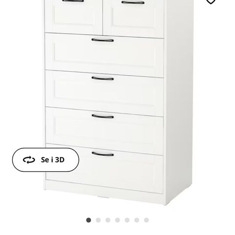 Kommode fra IKEA RESERVERT