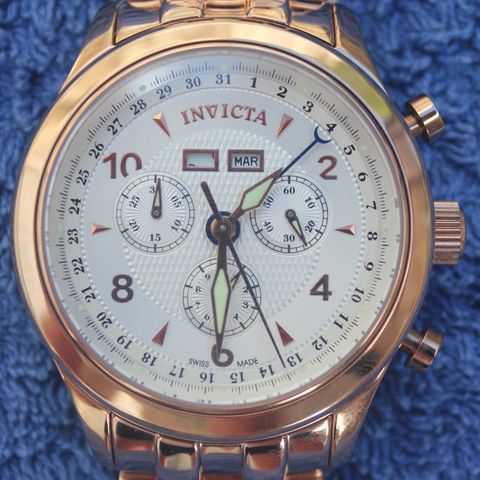 INVICTA ELITE 2946 Dag-Dato Chronograph 45mm