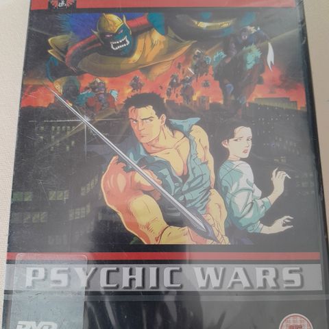 DVD-film (uåpnet): Psychic Wars / Manga the Collection