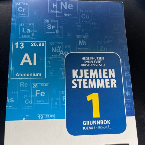 Kjemien stemmer 1