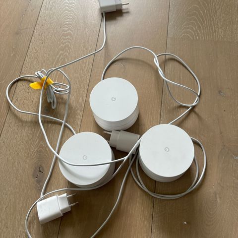 Selger 3 Google Wifi AC suveren dekning - MESH - maskenettverk