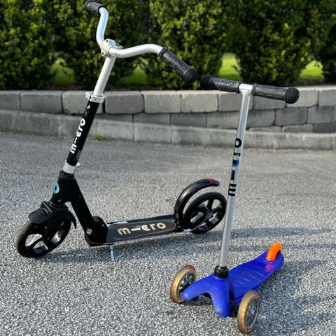 2 stk Sparkesykler - Micro Cruicer og Micro Mini