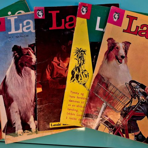 Lassie tegneserie 60- tallet