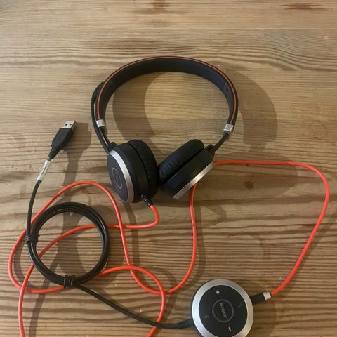 jabra evolve 40 hodetelefon - headset