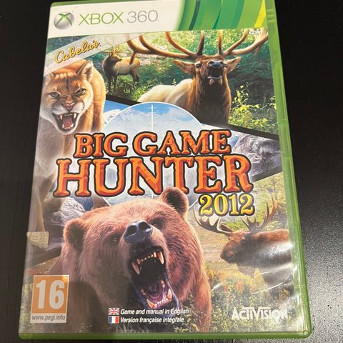 Cabela’s Big Game Hunter 2012