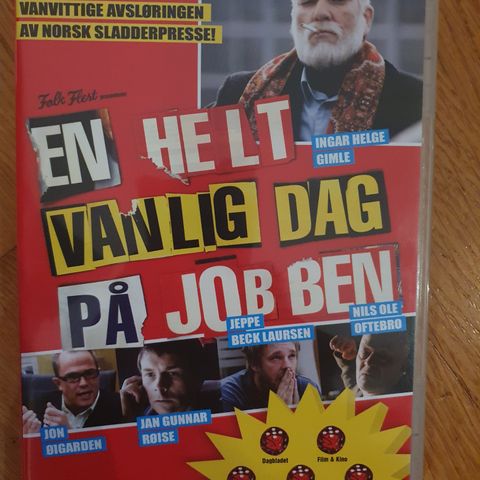 EN HELT VANLIG DAG PÅ JOBBEN