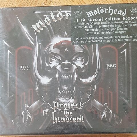 Motorhead,protect the innocent.4 cd box