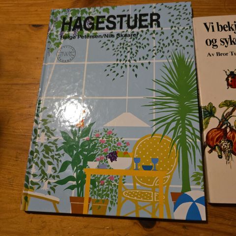 3x Hagebøker (prisen er samlet salg, se enkeltvis i beskrivelse)