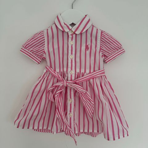 Polo Ralph Lauren striped dress baby set