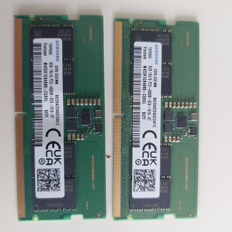 16Gb DDR5 4800 SODIMM Samsung