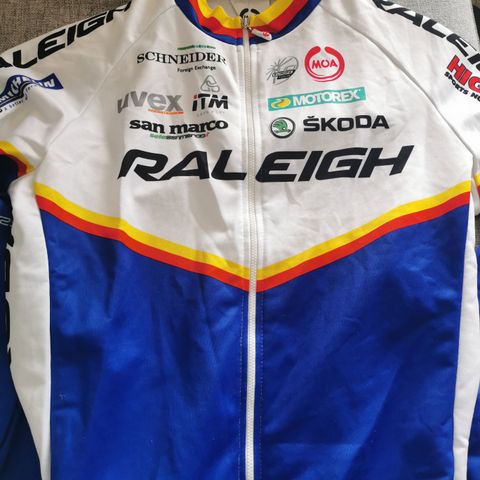 Retro Team Raleigh sykkeljakke [M]