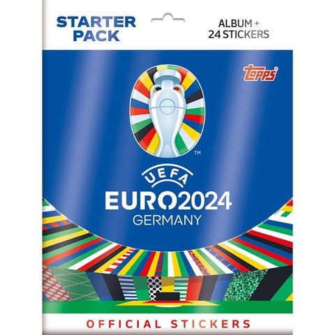 EM 2024 Klistermerker - TOPPS Stickers Byttes/kjøpes