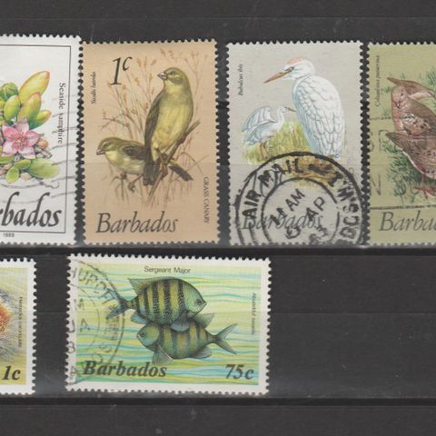 Frimerker  BARBADOS  (534)