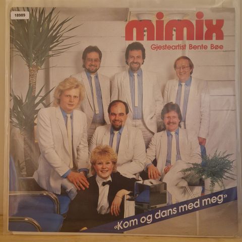 18989 Mimix med Bente Bøe - Kom Og Dans Med Meg - LP