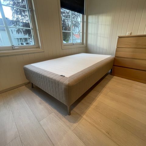 Ikea SKÅRER Rammemadrass, medium/mørk beige, 120x200 cm