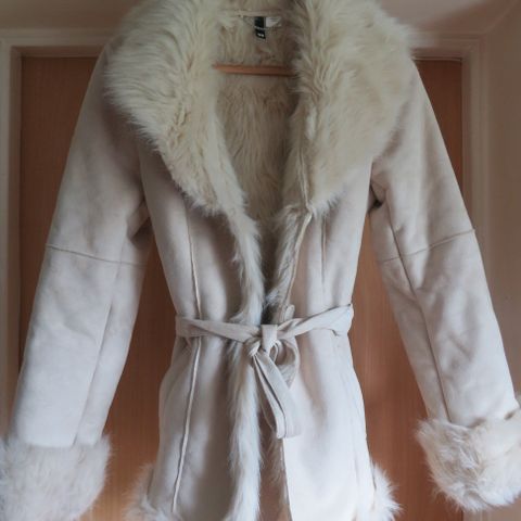 Faux fur jakke HM