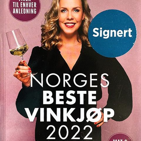 NORGES BESTE VINKJØP 2022 - Ingvild Tennfjord (Signert bok!)