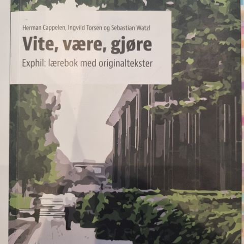 Vite, være, gjøre