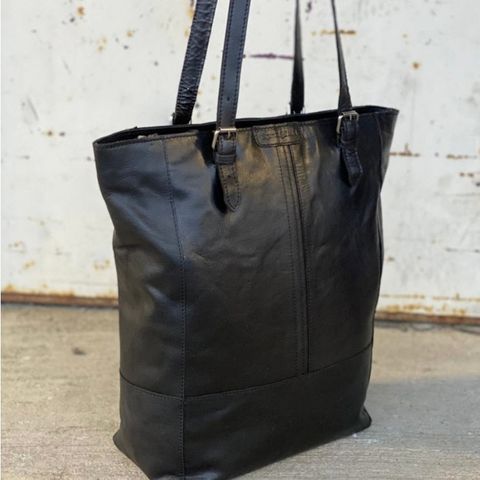 Veske / Totebag i skinn fra Springfield