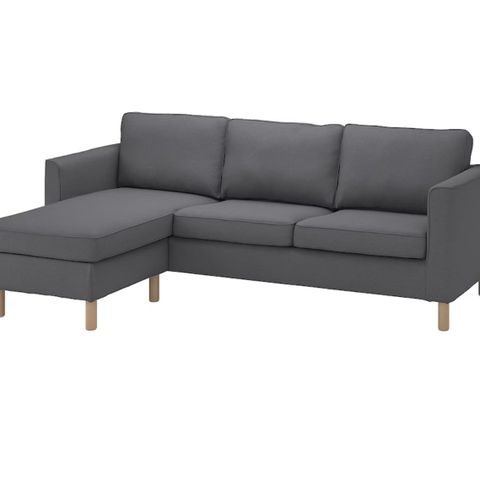 PÄRUP 3-seters sofa med sjeselong