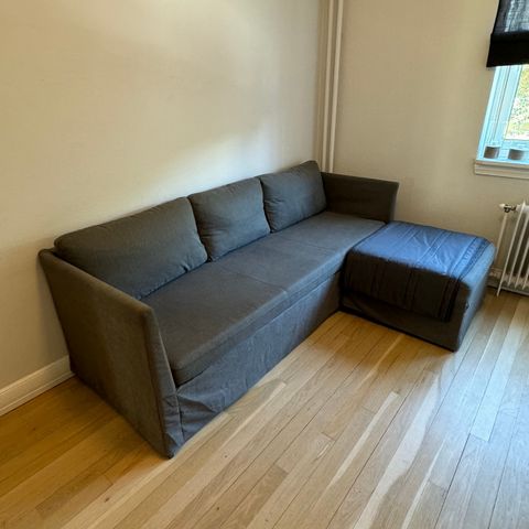 Pent brukt sovesofa fra ikea.