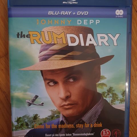 The RUM DIARY BLU-RAY og dvd