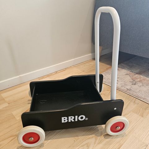 Brio gåvogn, svart