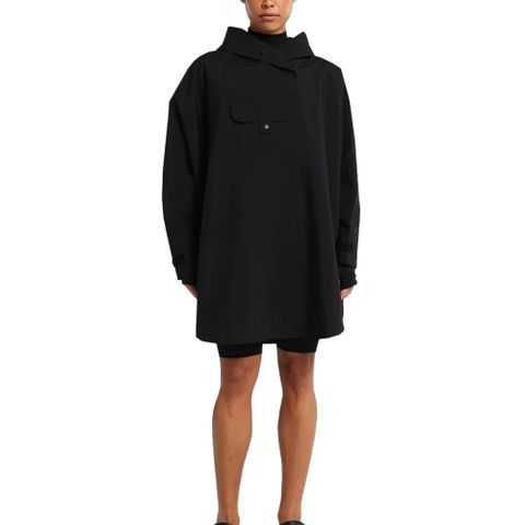 Blæst Bergen Poncho XS sort