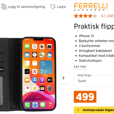 Deksel iPhone 13