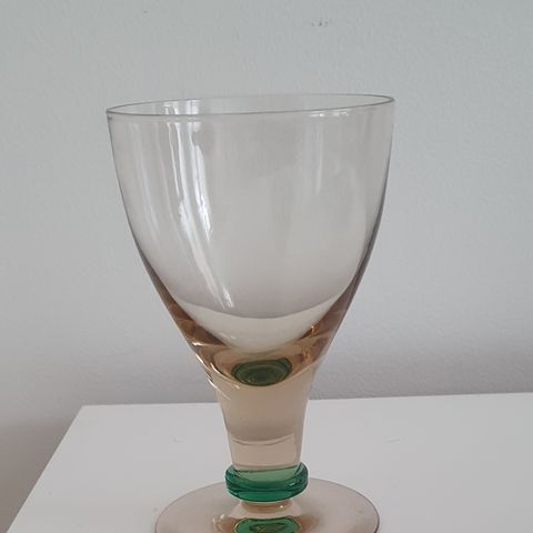 6 art deco vinglass